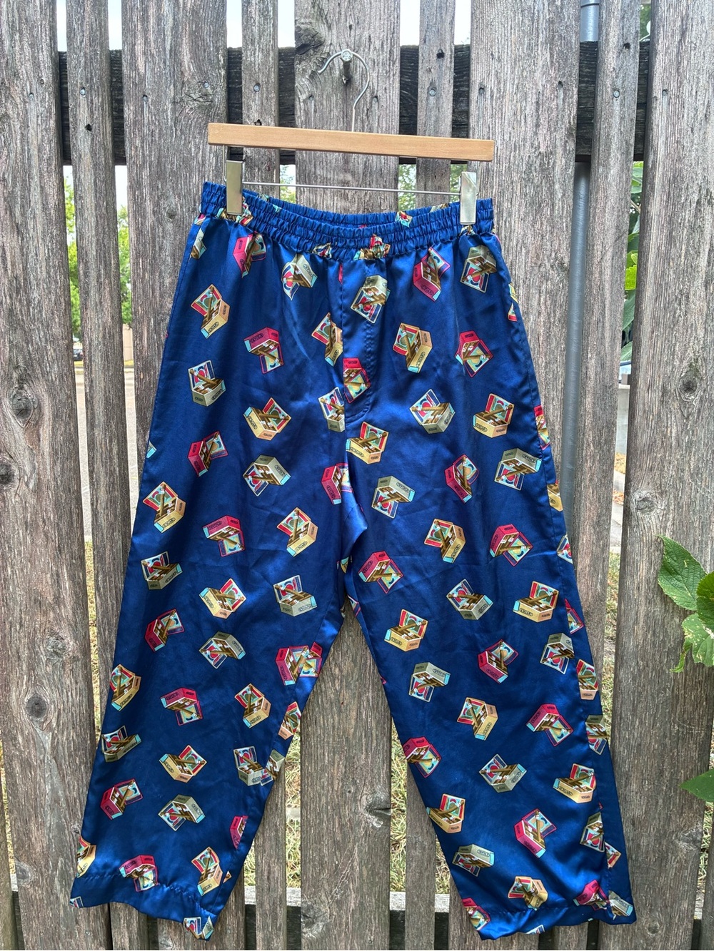 Vintage Honors Men’s Lounge Pajama Pants Cigar Smoking Tobacco Old School Cool